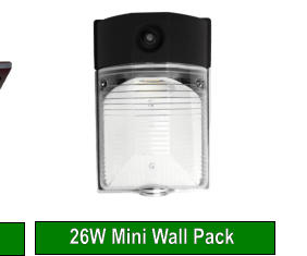 26W Mini Wall Pack