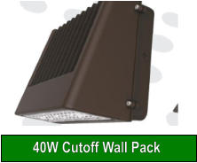 40W Cutoff Wall Pack