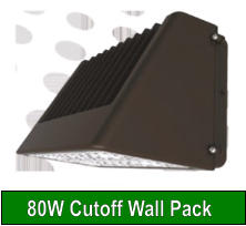 80W Cutoff Wall Pack
