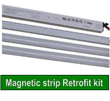 Magnetic strip Retrofit kit